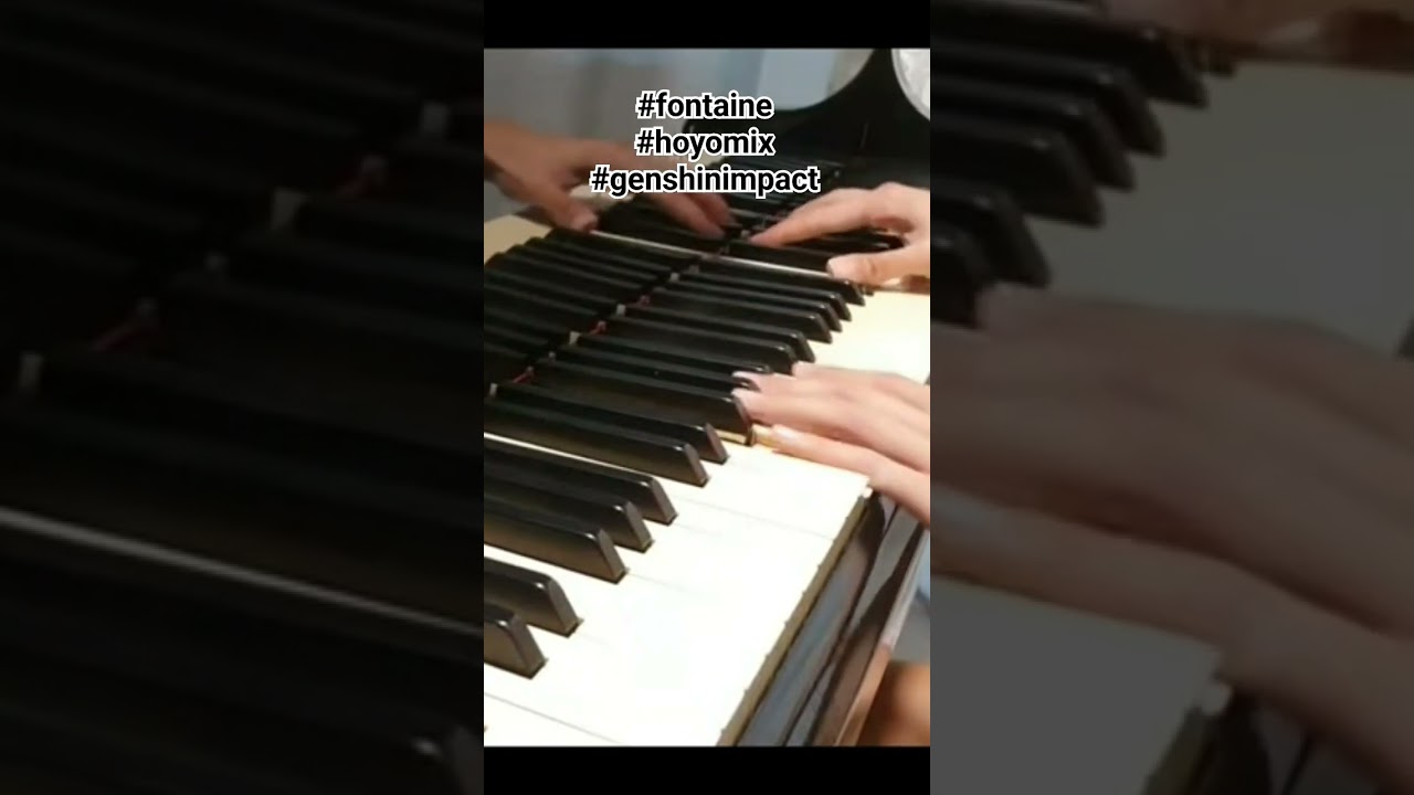 #genshinimpact #piano #fontaine #hoyomix