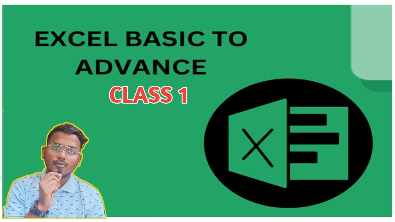 Excel Class 1 | Microsoft Excel Tutorial for Beginners | Free Excel ...