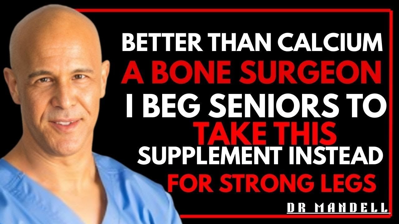 Skip Calcium! These 2 Vitamins Kills Weak Legs And Builds Leg Strength Overnight 1