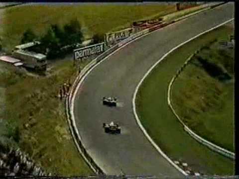 Arnoux and Prost get by Piquet at the Osterreichri...
