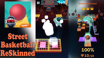 Street Basketball • Rolling Sky • Reskinned Laser