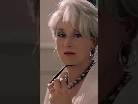 Анна Винтур спросила у Мэрил Стрип, какая роль была самой сложной. Угадаете? 😁 #devilwearsprada