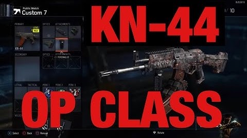 How To Make OVERPOWERED KN-44 in BLACK OPS 3