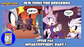 IDW Sonic The Hedgehog #8  A Comic Review by Megabeatman 