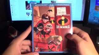 Los Increibles The Incredibles Blu-Ray Unboxing