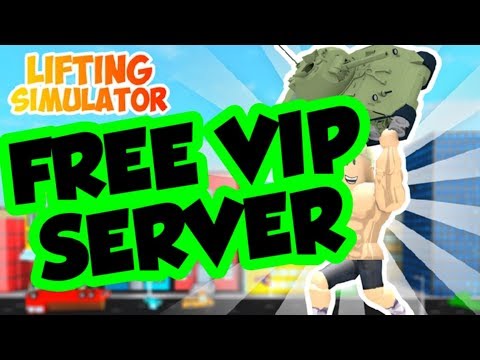 Roblox Lifting Simulator Free Vip Server Youtube - vip server flamingo cafe roblox