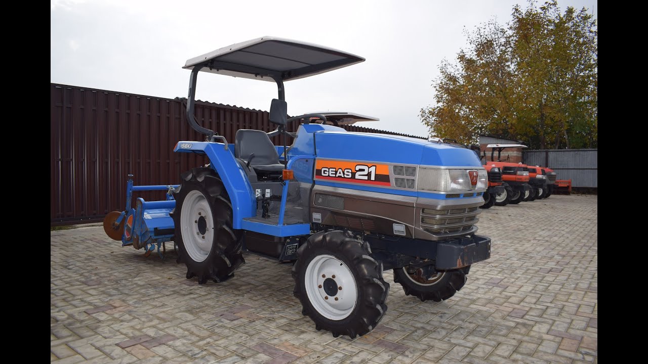 Японский мини трактор Iseki Geas 21