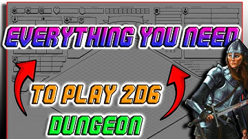 Try This New Solo RPG System for 2D6 Dungeon