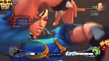 ULTRA STREET FIGHTER IV Trials  (Chun-li)