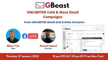 GBeast (Lifetime Deal) Review, Demo, Tutorial -  Send UNLIMITED Emails From UNLIMITED Gmail Accounts