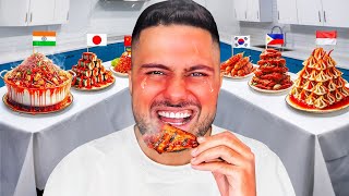 همه ی تندترین غذاهای دنیا رو خریدیمبه فنا رفتیم