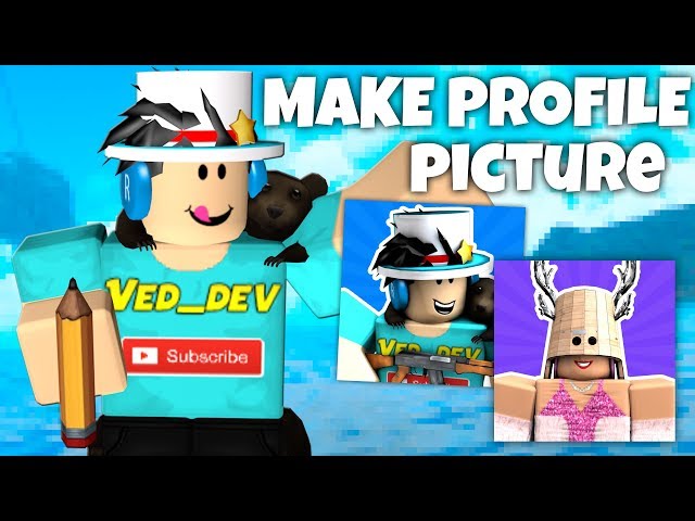 SIMPLE) HOW TO CREATE A FREE ROBLOX PROFILE PICTURE! 