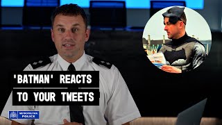 ‘Batman’ police officer reacts to your tweets I Westminster Bridge Scammers Takedown