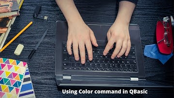 Learn QBasic | How to draw a colored square using QBasic