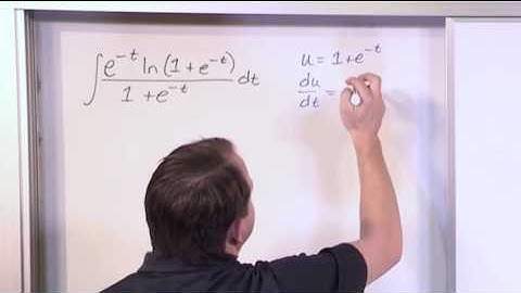 Lesson 20 - Integrals Of Exponentials, Part 3 (Calculus 1)