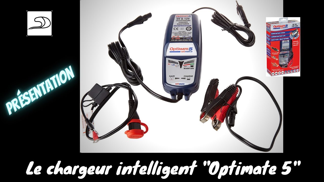 Optimate 5 : Test de ce chargeur de batterie moto polyvalent