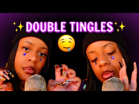 ASMR - Perfect Trigger Duos 👯‍♀️✨ (Double the Tingles, Double the Sleep 😴💕)