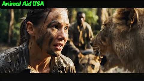 Heroic Team Saves Mother Lion from Giant Python’s Deadly Attack | Animal Aid USA 🦁🐍