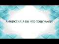 Амнистия: на свободу с чистой совестью. Советы адвоката.