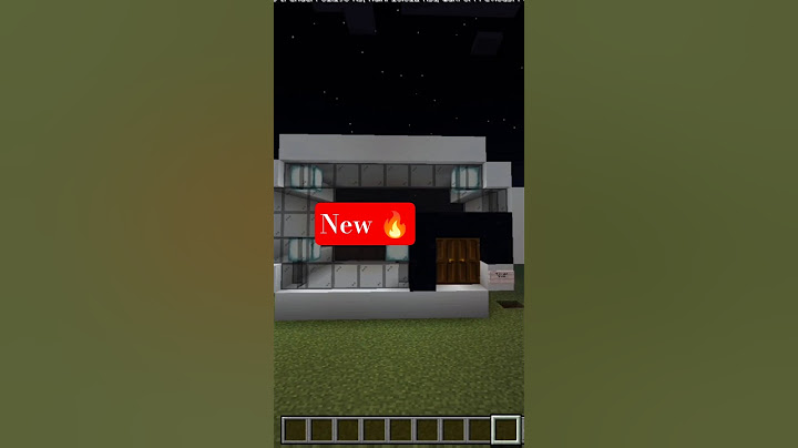 "Futuristic House Build in 30 Seconds!🔥#minecraft #trending #shorts