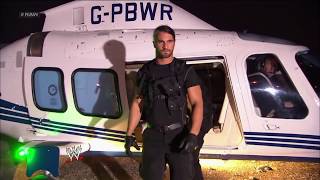 The Shield arrives at London's O2 arena via helicopter: Raw, April 22, 2013