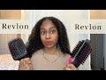 Revlon vs Revlon | One step hair dryer and styler | Straightening Natural Curly Hair