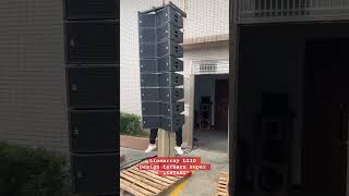 Testing New Battle L210 Line Array System