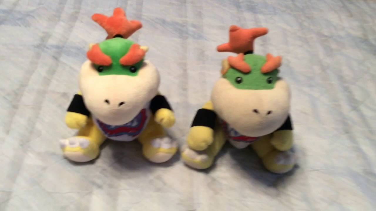 bowser jr plush sml