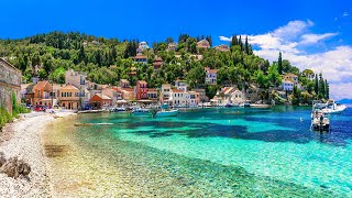 Deep House Drone 4K Footage 📍PAXOS & ANTIPAXOS Beach, GREECE🎵 Summer Music Mix 2023