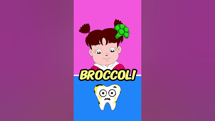 🥦 Good Foods vs Bad Foods! Learn Teeth-Friendly Eating 🦷#shorts