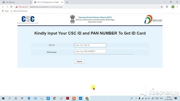 #CSC_ID_HDFC_CSP_BANK_BC_CSP_ID_CARD_DOWNLOAD , CSC VLE HDFC BANK MITRA ID CARD LOAD kaise kare