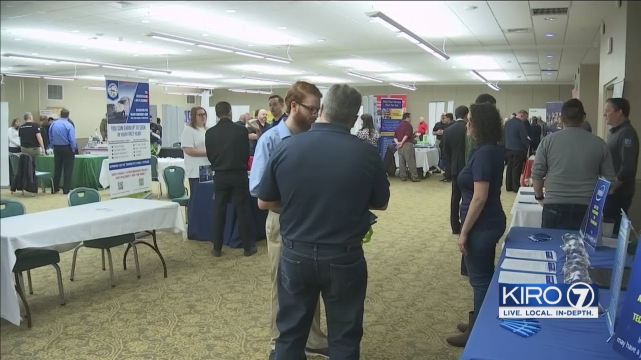 VIDEO Job fair held at JBLM YouTube