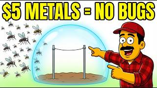 Two Metals In The Ground Create An Invisible Wall Bugs Wont Cross