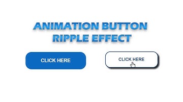 Animation Button Ripple Effect | @mswminthn | #html #css #javascript #webdesign