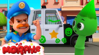 Uh Oh! Orphle Paints a Cop Car!  | Stories for Kids | @MorphleKidsCartoons