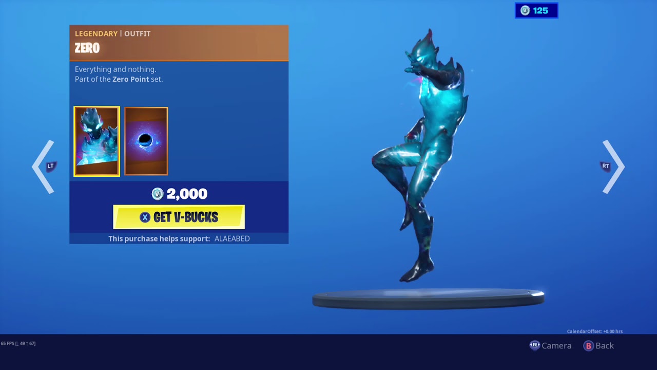 Season 11 Zero Point Set Zero Skin Zero Point Wrap Black Hole Back Bling Etc Youtube