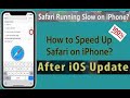 How To Fix Safari Slow Browsing On iPhone and iPad || Safari Stuck On Browsing On iPhone