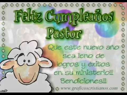 Feliz Cumpleaños Pastor - YouTube.