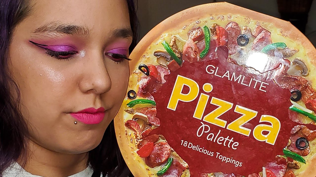 Glamlite Pizza Palette Tutorial and Review