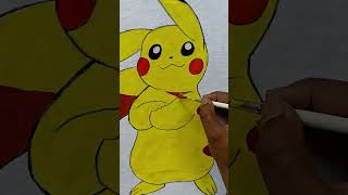 Pikachu t-shirt making, #fabric painting #tshirt painting