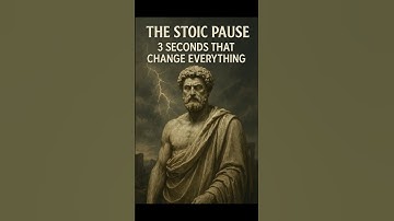 The Stoic Pause 3 Seconds That Change Everything #stoic #stoicism #motivation