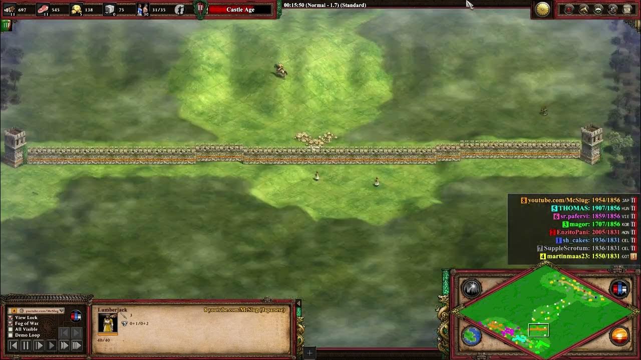 AMAZON TUNNEL 4X4 AGE OF EMPIRES 2 DEFINITIVE EDITION GAMEPLAY (NO