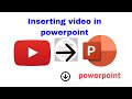 Inserting video in PowerPoint presentation #trending #tips #powerpoint #computer #youtubeshorts