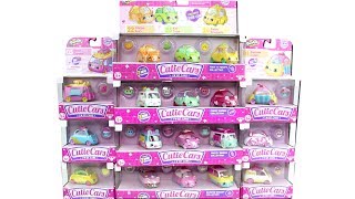 Shopkins Cutie Cars Series 1 Diecast Cars Single and 3 Packs Unboxing Toy Review screenshot 4