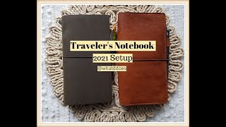 Traveler's Notebook Setup 2021 Part 1