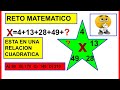 RETO MATEMATICO .