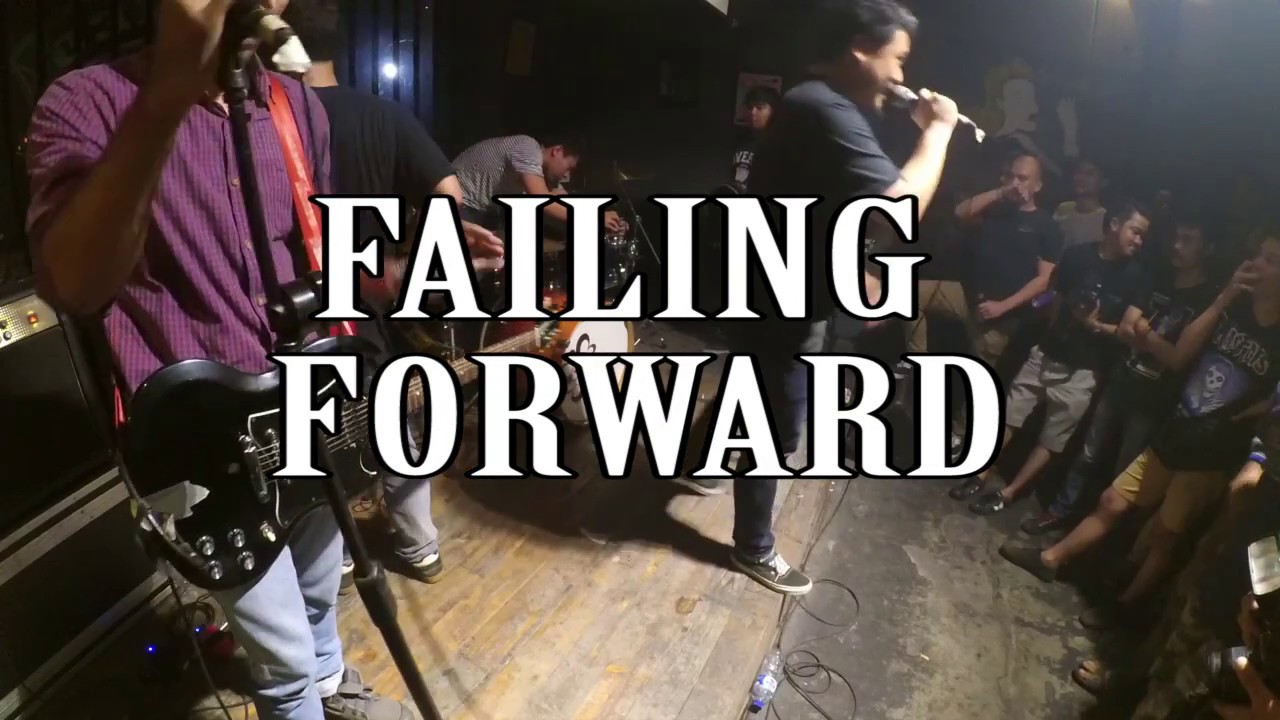 Fail fast fail forward. Fail fast fail forward