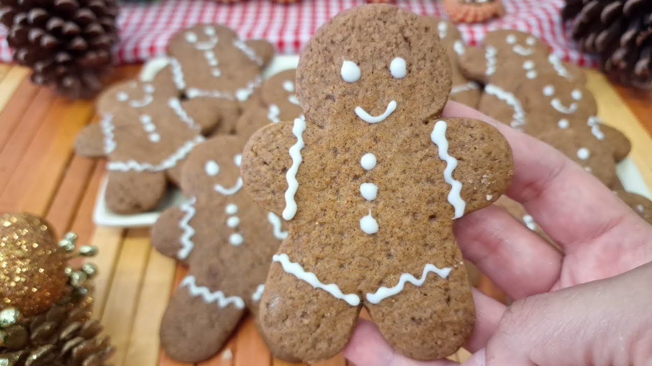 BISCOITO DE NATAL FÁCIL - GINGERBREAD