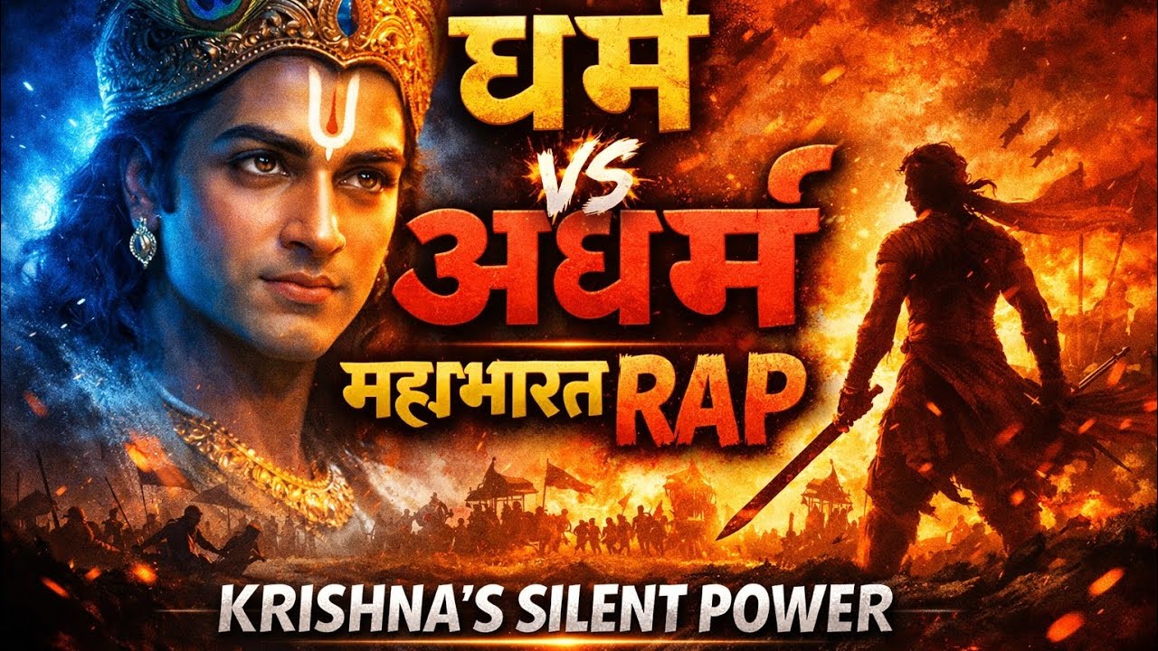 Dharm Vs Adharma Mahabharat rap | Hindi Rap | Goosebumps rap 😰🤯