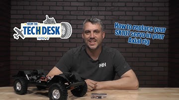How to replace your SX107 servo in your Axial rig